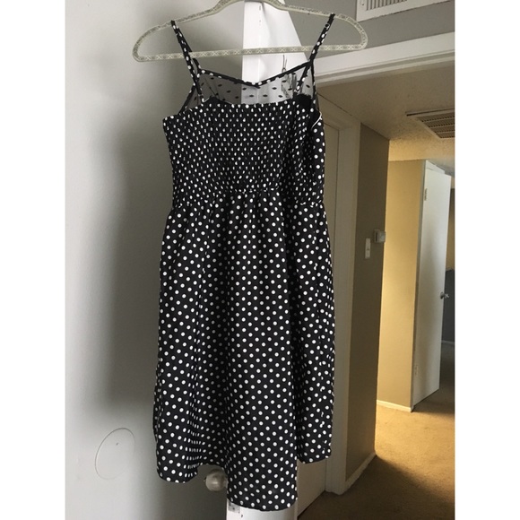 Dotted midi dress - Picture 2 of 2